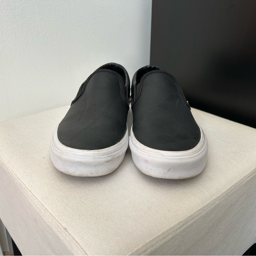 Vans Slip-On Perforated Leather Shoes - Picture 2 of 8